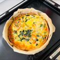 もりこ♬'s cooksnap of when they made 【1位】パイシートいらず！超簡単キッシュ.