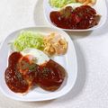 みぽぽ37's cooksnap of when they made マルシンハンバーグでロコモコ風.