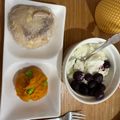 ☆あさ's cooksnap of when they made レンジで♪かぼちゃの茶巾サラダ.
