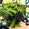 topdrunker's cooksnap of when they made ✿ほうれん草の韓国海苔ナムル✿.