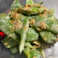 トコタン's cooksnap of when they made モロッコいんげんのおかかマヨネーズあえ.