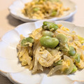 ともみん❤'s cooksnap of when they made 春の香り☆そら豆の卵とじ.