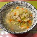 こっぷぽ～ん's cooksnap of when they made セブンみたいな☆生姜香るもち麦スープ.