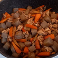 こうのとりヒロシ's cooksnap of when they made ザクザクきんぴらごぼう〜豚肉と蒟蒻入り〜.