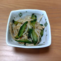 みぃくんのママ's cooksnap of when they made レンチン♪きゅうりとえのきの和え物.