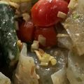 MULA's cooksnap of when they made お手軽◎刺身こんにゃくとチキンのサラダ.