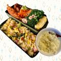 yu🐓's cooksnap of when they made 喜ばれめし☆ベーコンレタスのマヨ炒飯。.