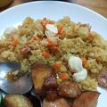 なっちゃん３１１'s cooksnap of when they made フライパンde簡単栄養満点カレーピラフ.