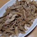 ナーちゃん's cooksnap of when they made ☆免疫力アップ！ゴボウと舞茸のキンピラ.