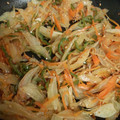 クックCG77LC☆'s cooksnap of when they made 捨てないで!キャベツの芯できんぴら炒め♪.