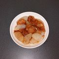 WOODs´'s cooksnap of when they made 豚肉と新玉ねぎの甘酢餡.