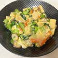 ∞らら∞'s cooksnap of when they made 小松菜と高野豆腐の卵とじ.