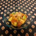 龍青空ママ's cooksnap of when they made まぐろアボカドのキムチあえ☆.