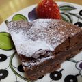 さん屁ぇです's cooksnap of when they made 淡雪のような口どけのチョコレートケーキ.