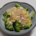 新妻あや's cooksnap of when they made ❂ブロッコリーのカニ玉あんかけ❂.