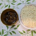 yama_miu's cooksnap of when they made ♬そうめんが残ったらお味噌汁に♬.
