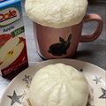 ★なみ☆'s cooksnap of when they made レンジとマグカップで肉まん豚まんの温め☆.