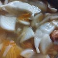 かめのたろう's cooksnap of when they made 余り餃子や冷凍餃子をアレンジ!野菜スープ.