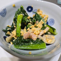 kumitch's cooksnap of when they made たまごと小松菜中華炒め.