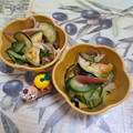 みかかめ's cooksnap of when they made なすときゅうりとみょうがの浅漬け.