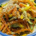 えーこ's cooksnap of when they made ズッキーニと人参のきんぴら☆.