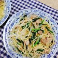 みっちゃん❇️68's cooksnap of when they made 肉入りもやし蒸し焼きそば.