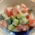 tsmitaka's cooksnap of when they made かんたんライタ✿インドのヨーグルトサラダ.