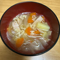 syms's cooksnap of when they made 【学校給食】ABCスープ.