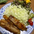 chi−ちゃん's cooksnap of when they made きゅうりの肉巻き☆節約肉巻き♪.