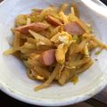 木漏れ日の台所's cooksnap of when they made 沖縄の人気料理☆青パパイヤチャンプルー.