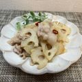 horseland's cooksnap of when they made 豚肉とれんこんの甘酢きんぴら.