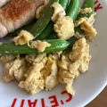 風民tomomi's cooksnap of when they made ふんわり優しい♪スナップエンドウ卵炒め.