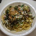♪ゆかたん♡'s cooksnap of when they made ワンパン絶品！ベーコンと納豆の和風パスタ.