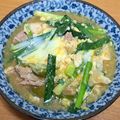 kaori238's cooksnap of when they made スタミナ満点！ニラ玉 肉豆腐.