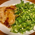 さすらい's cooksnap of when they made 厚切り豚ロースの生姜焼き.