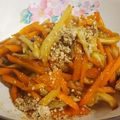 patepateco's cooksnap of when they made 常備菜にも♪まいたけと人参のきんぴら.
