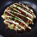☆★ケイト★☆'s cooksnap of when they made キャベツたっぷり米粉のお好み焼き（豚玉）.