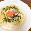 ｍａｈａ's cooksnap of when they made やった♪五右衛門風たらこのカルボナーラ.