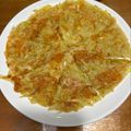 chaiko５'s cooksnap of when they made チーズ風味が絶品のジャガイモのガレット.