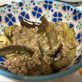 PoPoーmaimaimilk's cooksnap of when they made 親子向け　ナスとひき肉の炒め物(中華風).