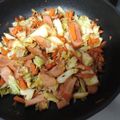 クックかあたん's cooksnap of when they made 焼豚の野菜炒め☆.