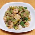 ドルフィンサーモン's cooksnap of when they made ブロッコリーとエビのオイスターソース炒め.