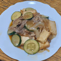 ポニーリボン's cooksnap of when they made ズッキーニと厚揚げの豚バラオイスター炒め.