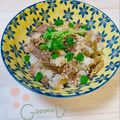 オウジリリノエ's cooksnap of when they made 牛肉＊牛蒡＊生姜の混ぜご飯（改訂）.