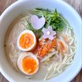 悠LOVE航's cooksnap of when they made ハムでお花(花型とマヨ).