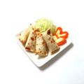 ウメ吉さん's cooksnap of when they made ハム・チーズ・キャベツの餃子の皮巻き♬.