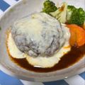 ☆★ケイト★☆'s cooksnap of when they made 簡単♡チーズインハンバーグ.