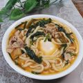 クックHG9V8Y☆'s cooksnap of when they made チゲ風キムチ煮込みうどん.