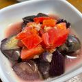 笑みs's cooksnap of when they made なすとトマトのマリネサラダ！ガーリック味.