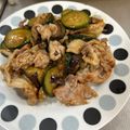 ミアンミアン's cooksnap of when they made 塩麹豚こま肉とズッキーニ炒め今夜のおかず.